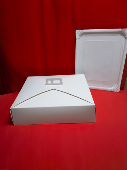 Caja De Torta Bandeja Rectangular N°14 (45x35x12)