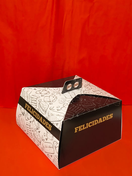 Torta Chica Alta 29x29x17 Impresa