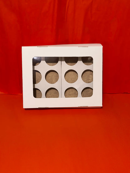 Caja De Cupcake N°12 (32x24x8)