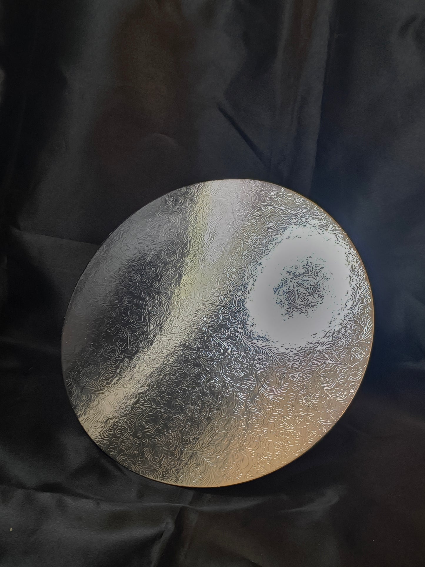 Disco Plateado 30 CM 2 MM